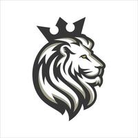 Lion logo design vector template illustration