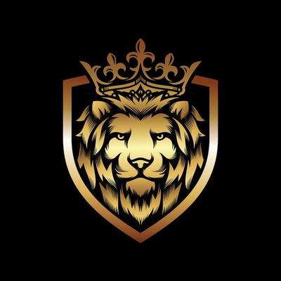 plantilla de vector de imagen de logotipo de rey león de lujo 6735535  Vector en Vecteezy