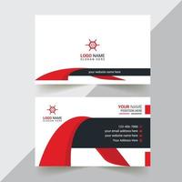 diseño de tarjeta de visita corporativa y creativa diseño de tarjeta de visita moderna y profesional tarjeta de visita simple y abstracta plantilla de diseño de tarjeta de visita vector