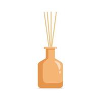 Vector aromatic diffuser with Scented Oil and reeds