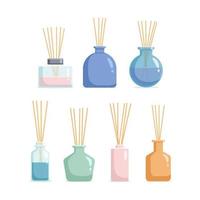 Set from Vector aromatic diffusers with Scented Oil and reeds