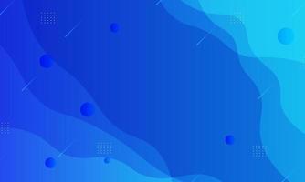 Abstract blue fluid background. vector