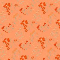 Abstract flower pattern background. Vector illustration.