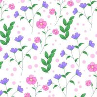 Abstract flower pattern background. Vector illustration.