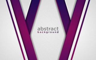 Abstract modern futuristic white background with line purple gradient vector