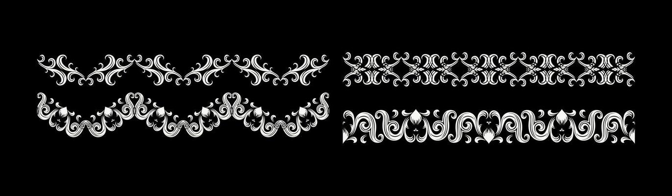 decorative borders vector