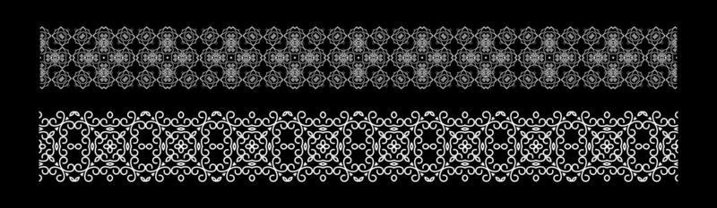 collection of decorative borders
