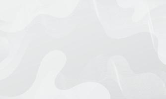 Abstract White Fluid Wave Background vector