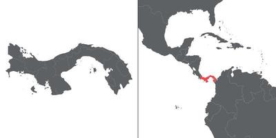 mapa con ubicación vector