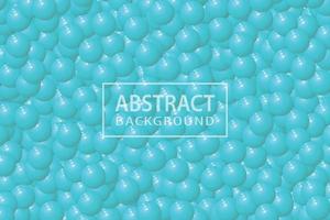 Abstract background with realistic 3d sphere, vector