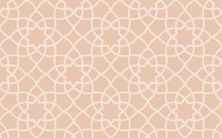 Flat arabic pattern background vector