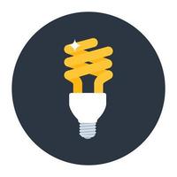 A design of energy saver in modern flat style vector