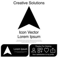 Compass Point Icon Vector EPS 10