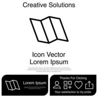 Map Icon Vector EPS 10