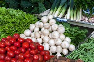 Fruit and vegetable market in Funchal photo