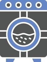 Washing Machine Icon Style vector