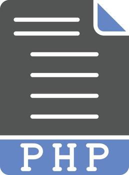 estilo de icono php vector