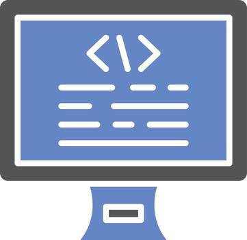 Coding Icon Style vector