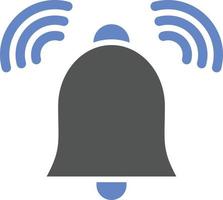 Notification Bell Icon Style vector