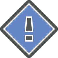 Warning Icon Style vector