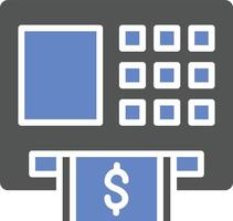 Atm Icon Style vector