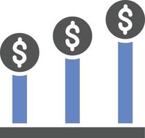 Profits Icon Style vector