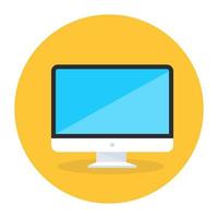 Trendy design vector of monitor icon