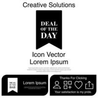 Deal of the Day Icon Vector EPS 10