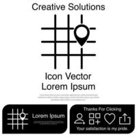 Map Icon Vector EPS 10