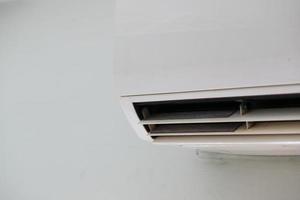 detail shot of flat air conditioner photo
