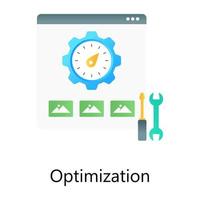 vector de gradiente de moda de optimización web