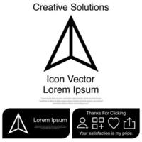 Compass Point Icon Vector EPS 10