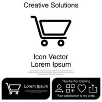 Trolley icon Vector EPS 10