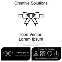 corbata, icono, vector, eps, 10 vector