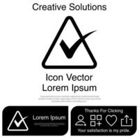 Tick icon Vector EPS 10