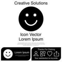 iconos de emoticonos vectoriales eps 10 vector