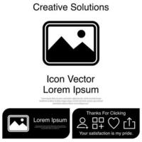 Picture Image Icon Vector EPS 10