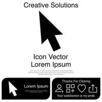 Mouse Arrow Icon Vector EPS 10
