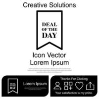 Deal of the Day Icon Vector EPS 10