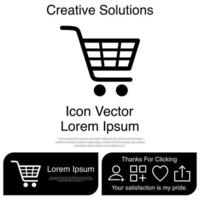 Trolley icon Vector EPS 10