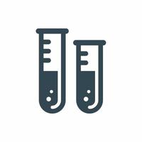 Test Tube Icon. Test tube symbol design from Science collection. Vector illustration