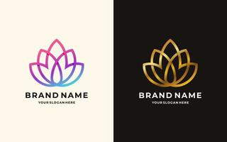 Lotus Flower Logo vector