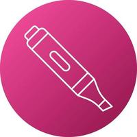 Highlighter Icon Style vector