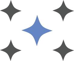 Sparkles Icon Style vector