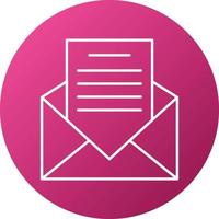 Message Icon Style vector