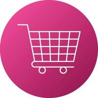 Shopping Cart Icon Style vector
