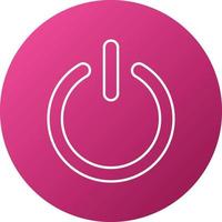 Power Button Icon Style vector