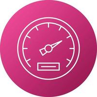 Speedometer Icon Style vector