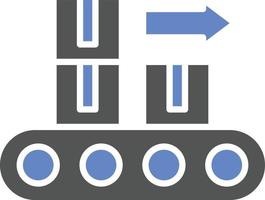 Conveyor Belt Icon Style vector