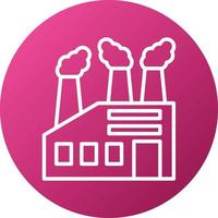 Factory Icon Style vector